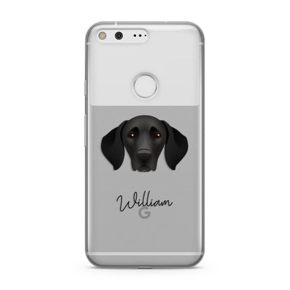 German Shorthaired Pointer Personalised Google Pixel Case