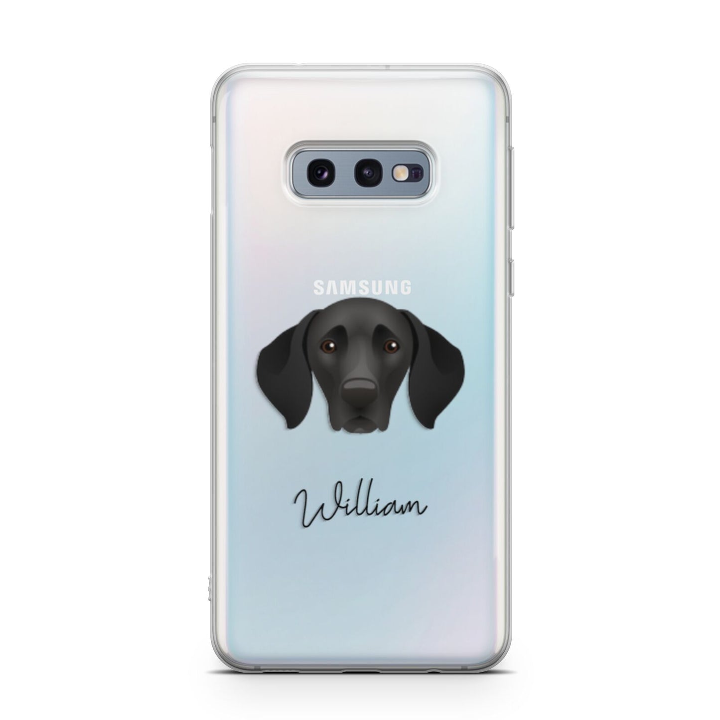 German Shorthaired Pointer Personalised Samsung Galaxy S10E Case