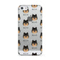 German Spitz Icon with Name Apple iPhone 5 Case