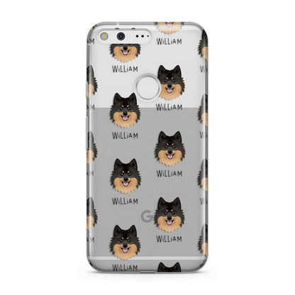 German Spitz Icon with Name Google Pixel Case