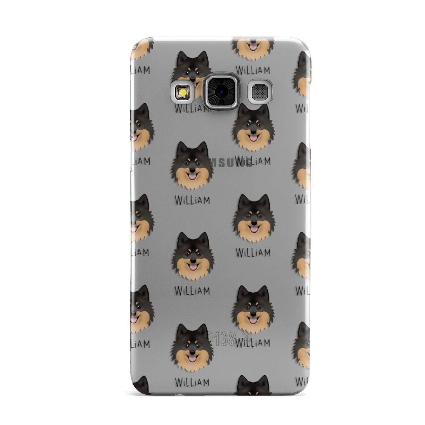 German Spitz Icon with Name Samsung Galaxy A3 Case