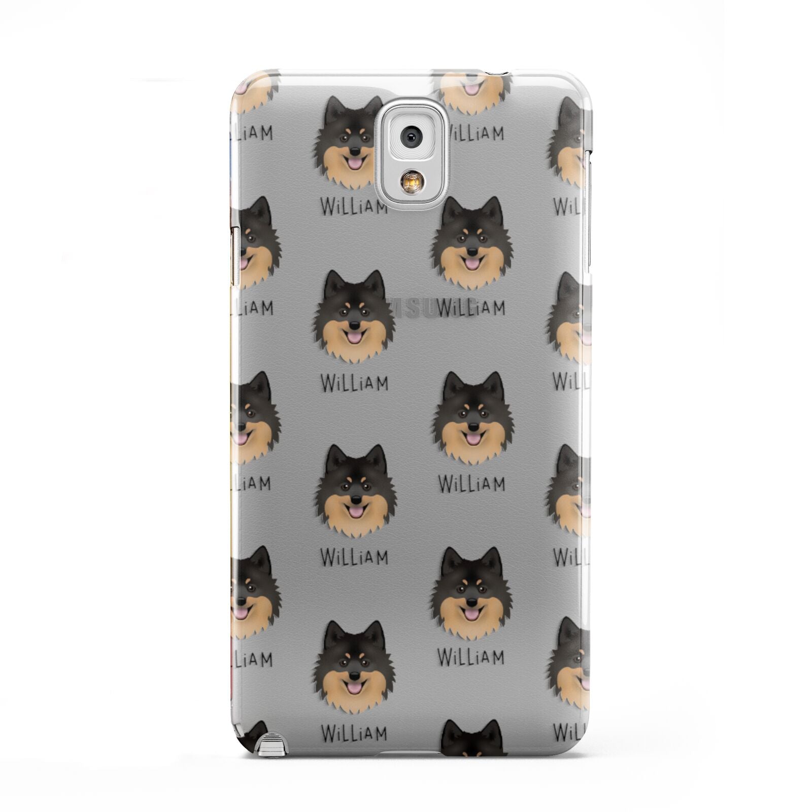 German Spitz Icon with Name Samsung Galaxy Note 3 Case