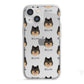 German Spitz Icon with Name iPhone 13 Mini TPU Impact Case with White Edges