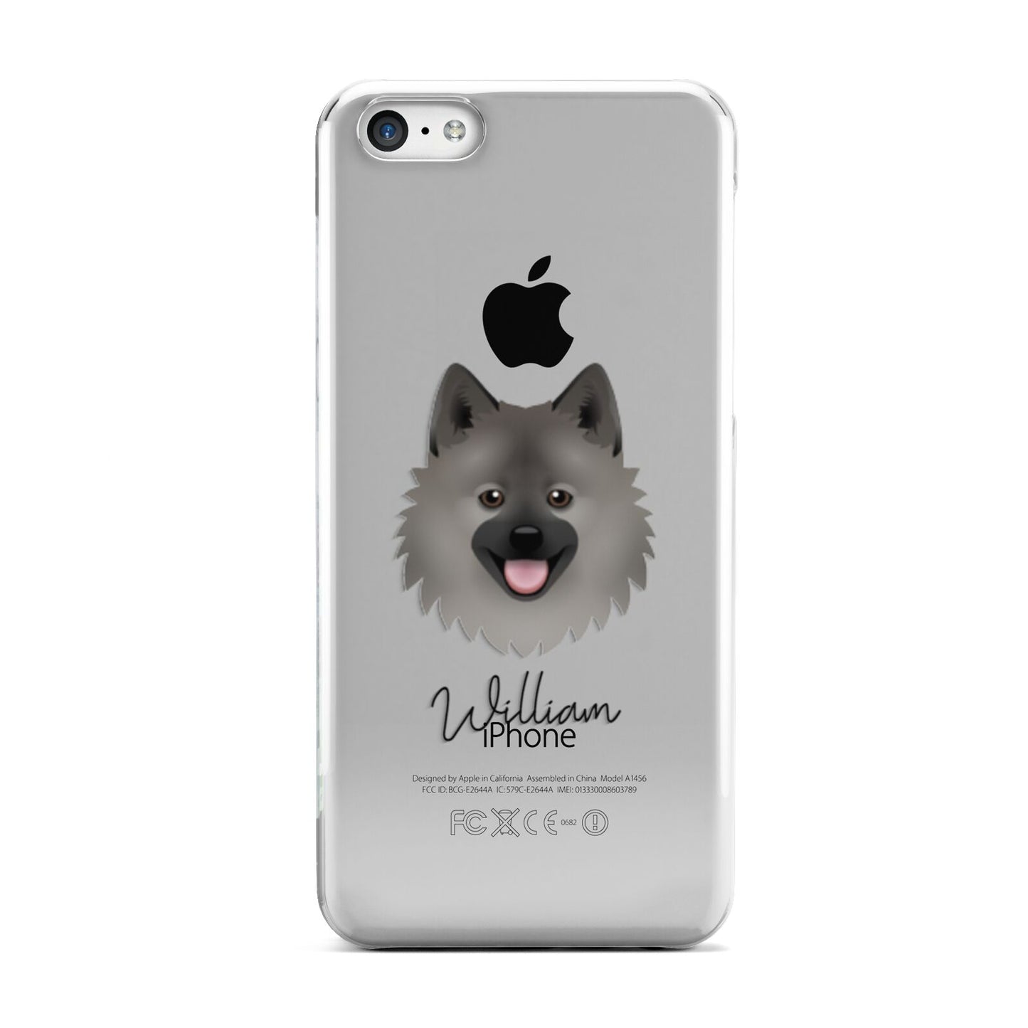 German Spitz Personalised Apple iPhone 5c Case