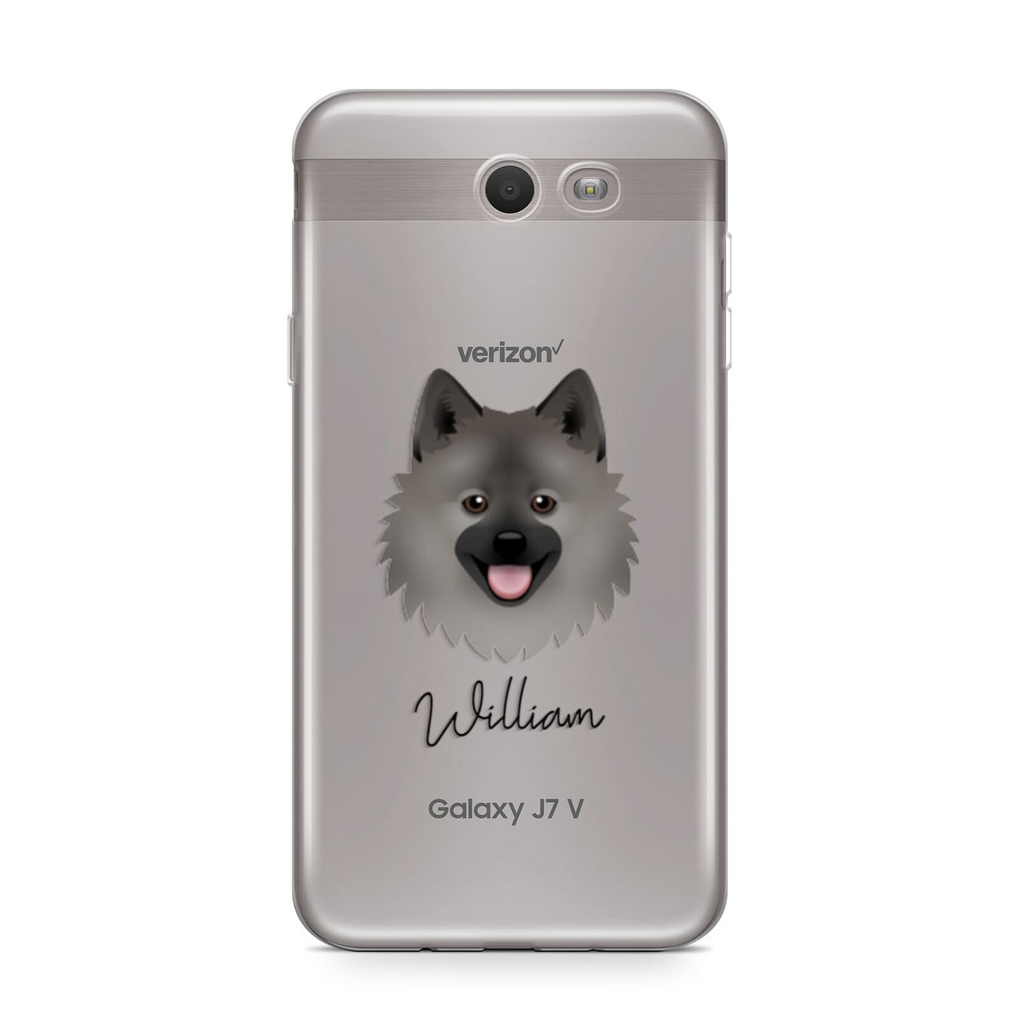 German Spitz Personalised Samsung Galaxy J7 2017 Case