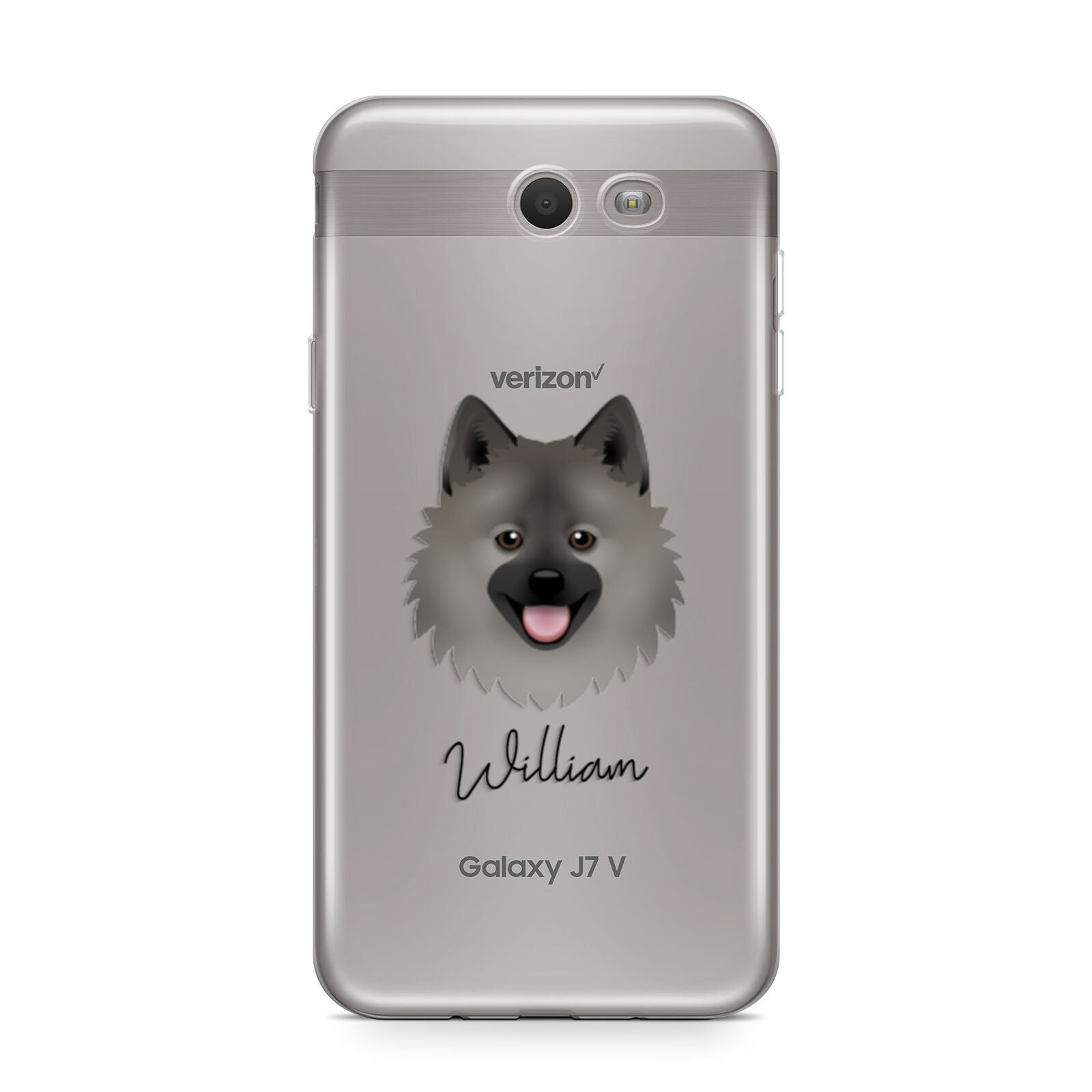 German Spitz Personalised Samsung Galaxy J7 2017 Case