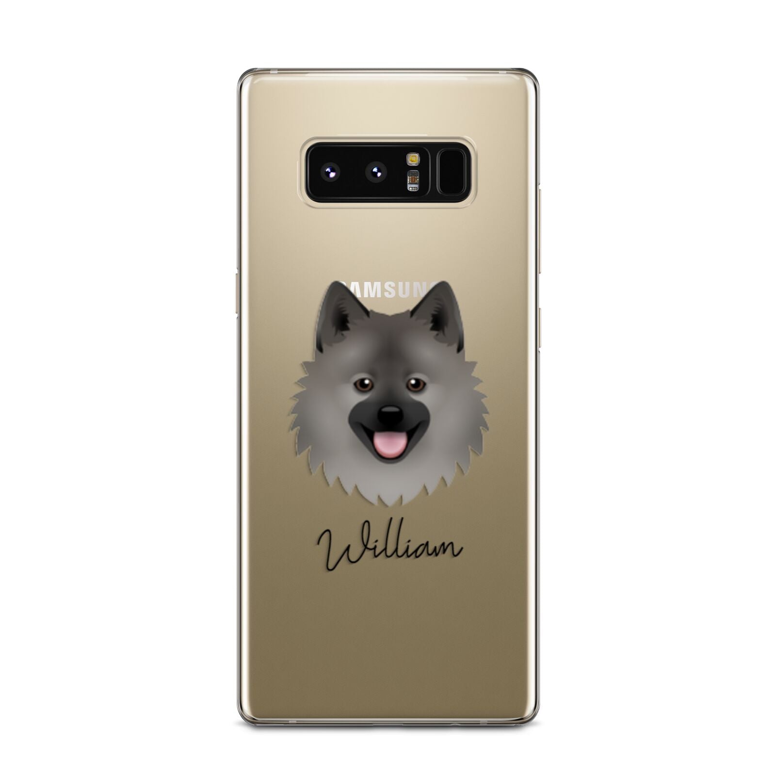 German Spitz Personalised Samsung Galaxy Note 8 Case