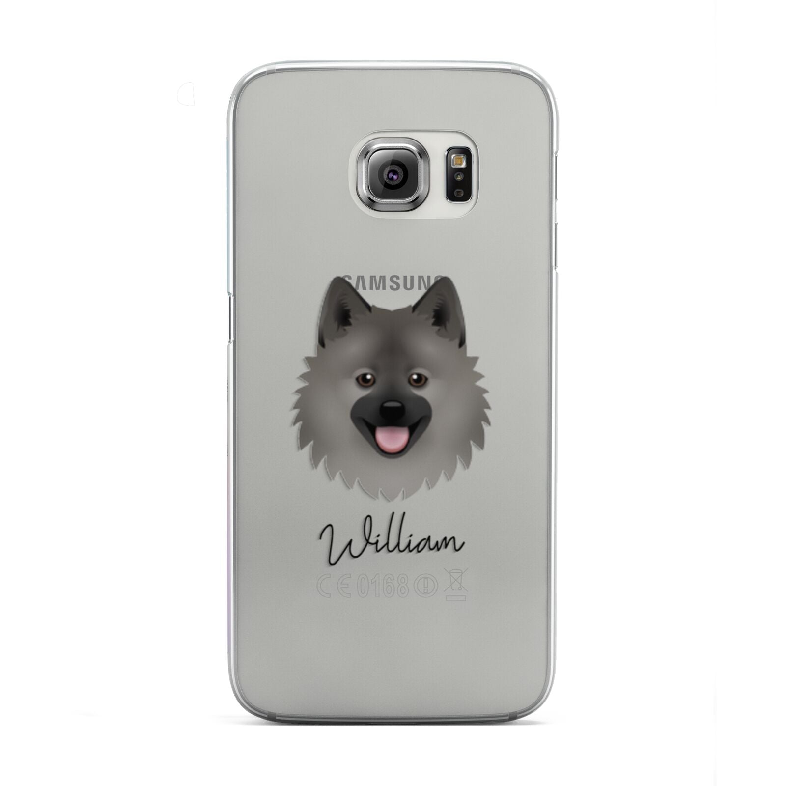 German Spitz Personalised Samsung Galaxy S6 Edge Case