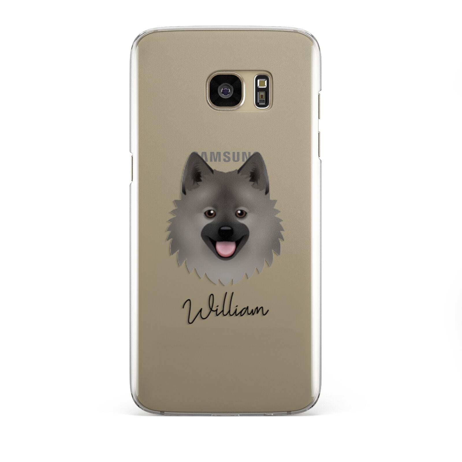 German Spitz Personalised Samsung Galaxy S7 Edge Case