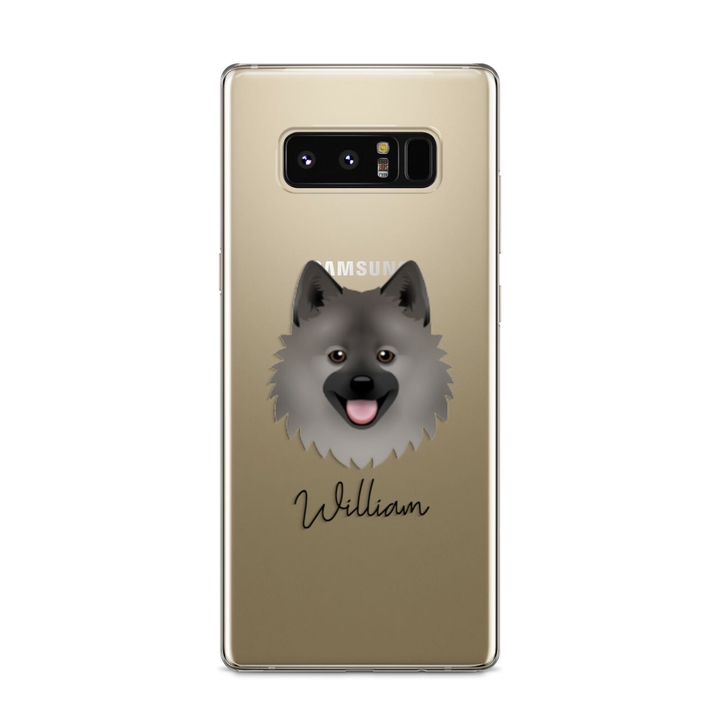 German Spitz Personalised Samsung Galaxy S8 Case