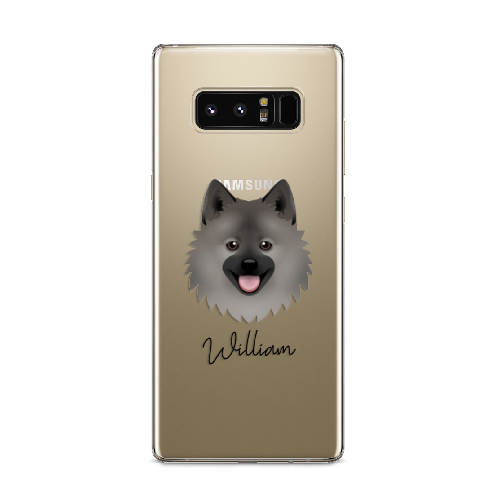 German Spitz Personalised Samsung Galaxy S8 Case