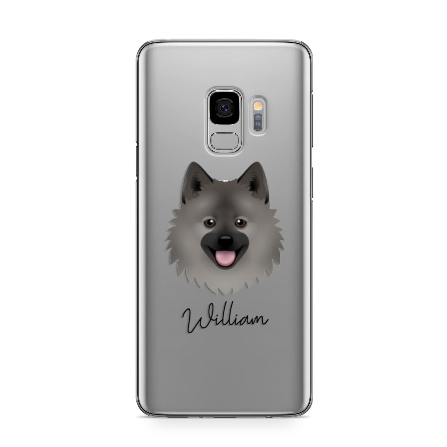 German Spitz Personalised Samsung Galaxy S9 Case