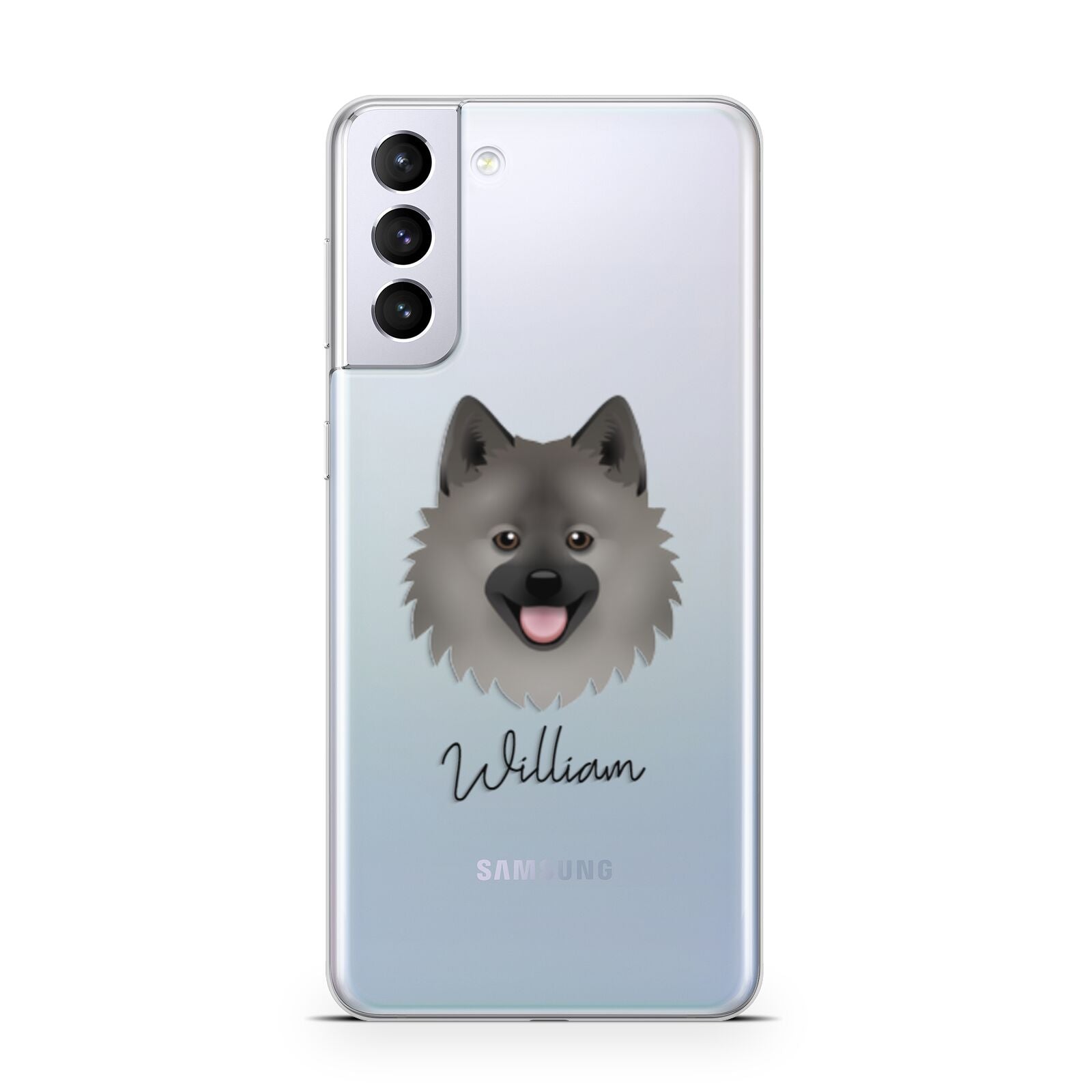 German Spitz Personalised Samsung S21 Plus Phone Case