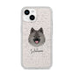 German Spitz Personalised iPhone 14 Glitter Tough Case Starlight