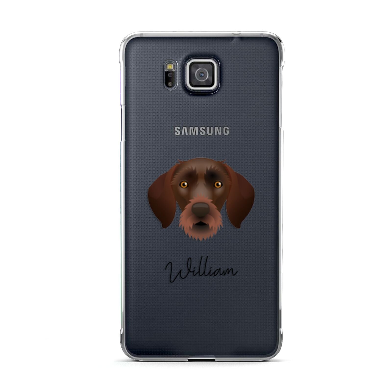 German Wirehaired Pointer Personalised Samsung Galaxy Alpha Case