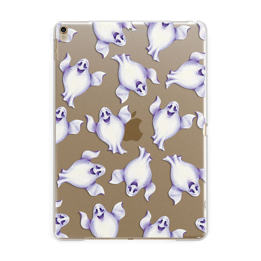 Ghost Halloween Apple iPad Gold Case