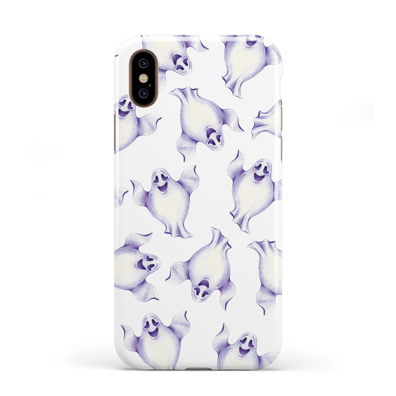 Ghost Halloween Apple iPhone XS 3D Tough