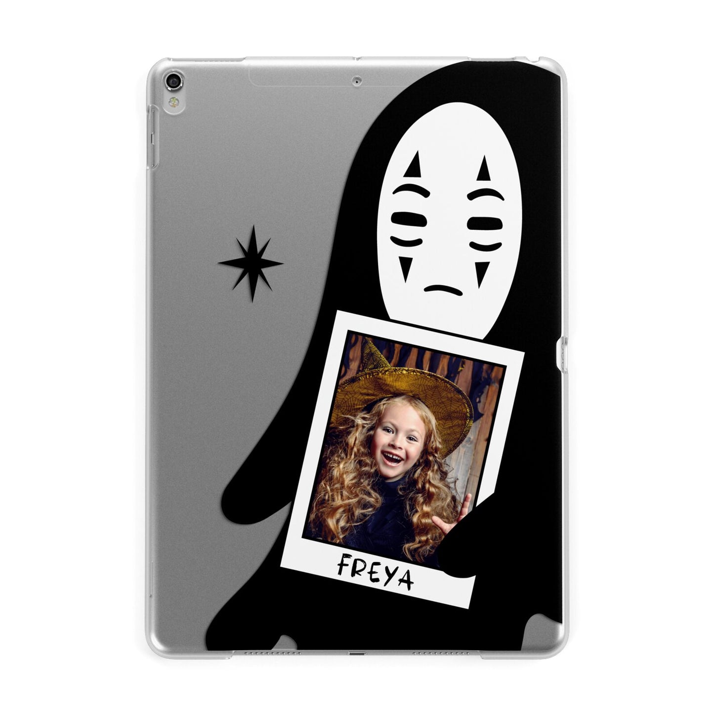 Ghostly Halloween Photo Apple iPad Silver Case