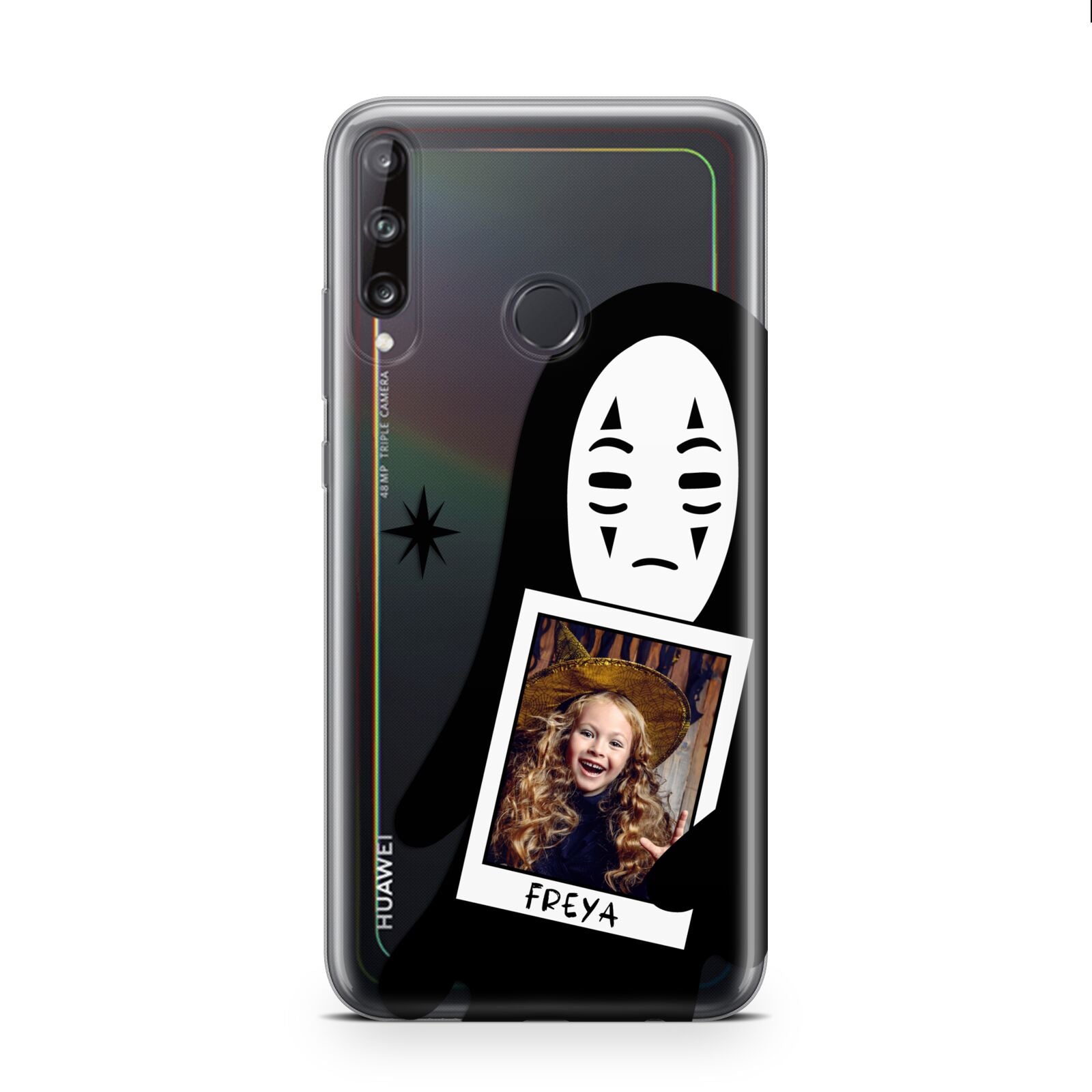 Ghostly Halloween Photo Huawei P40 Lite E Phone Case