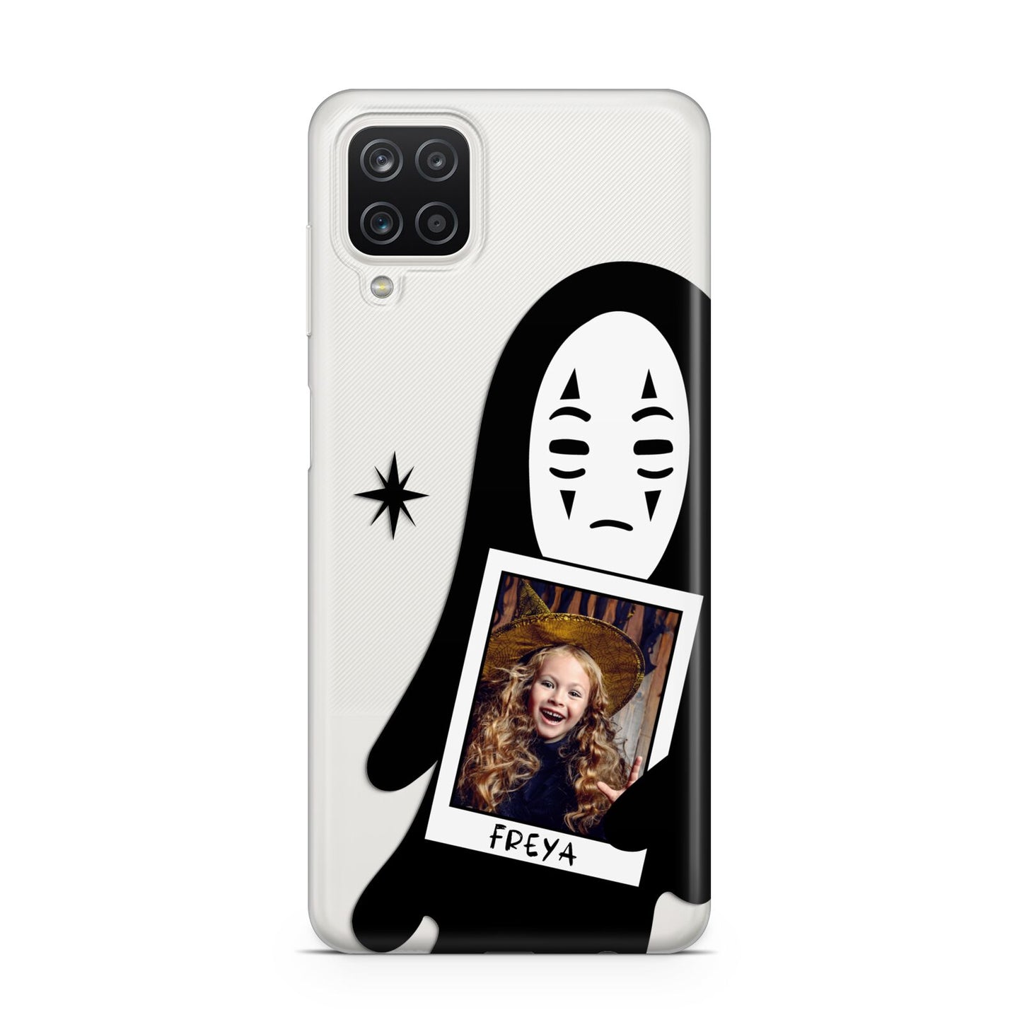 Ghostly Halloween Photo Samsung A12 Case