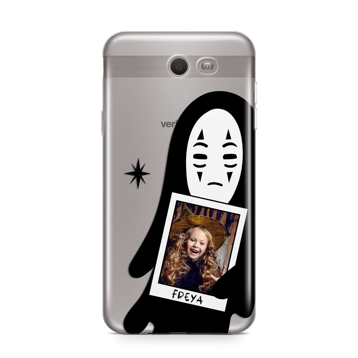 Ghostly Halloween Photo Samsung Galaxy J7 2017 Case