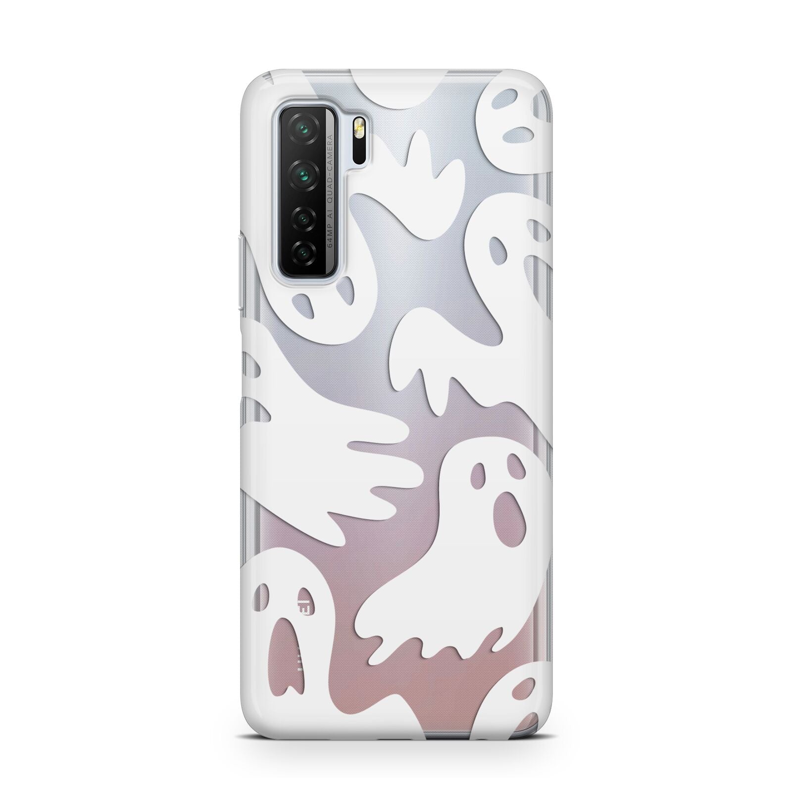 Ghosts with Transparent Background Huawei P40 Lite 5G Phone Case