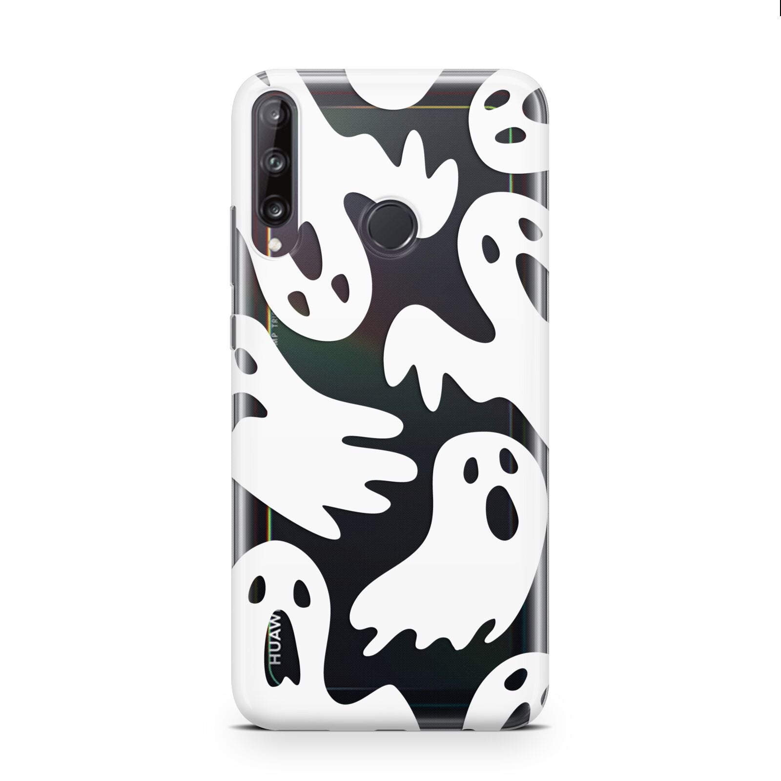 Ghosts with Transparent Background Huawei P40 Lite E Phone Case