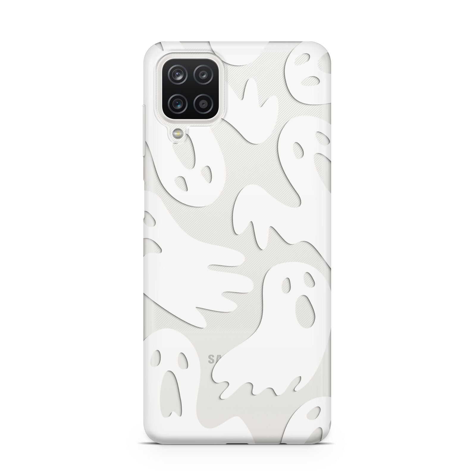 Ghosts with Transparent Background Samsung A12 Case