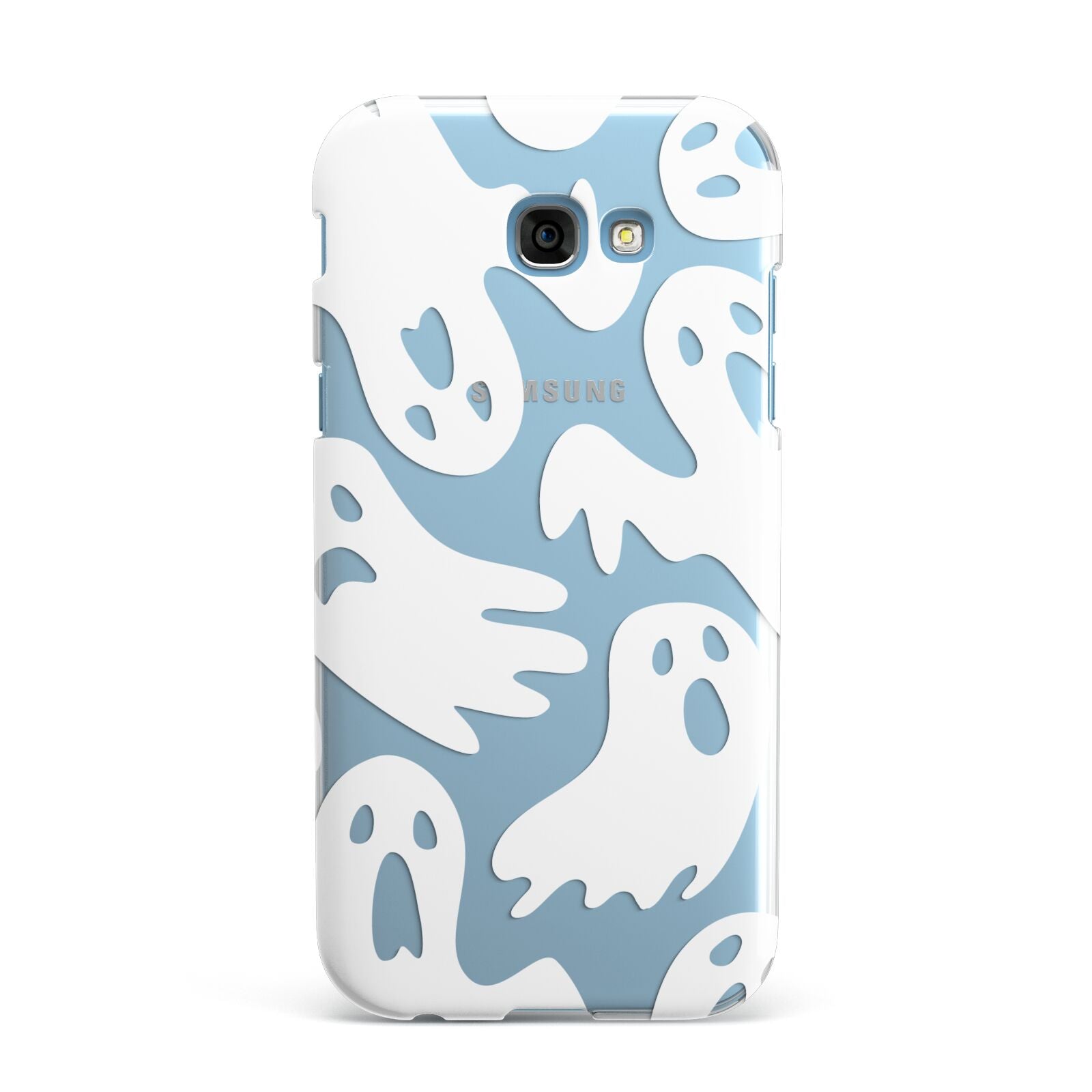 Ghosts with Transparent Background Samsung Galaxy A7 2017 Case