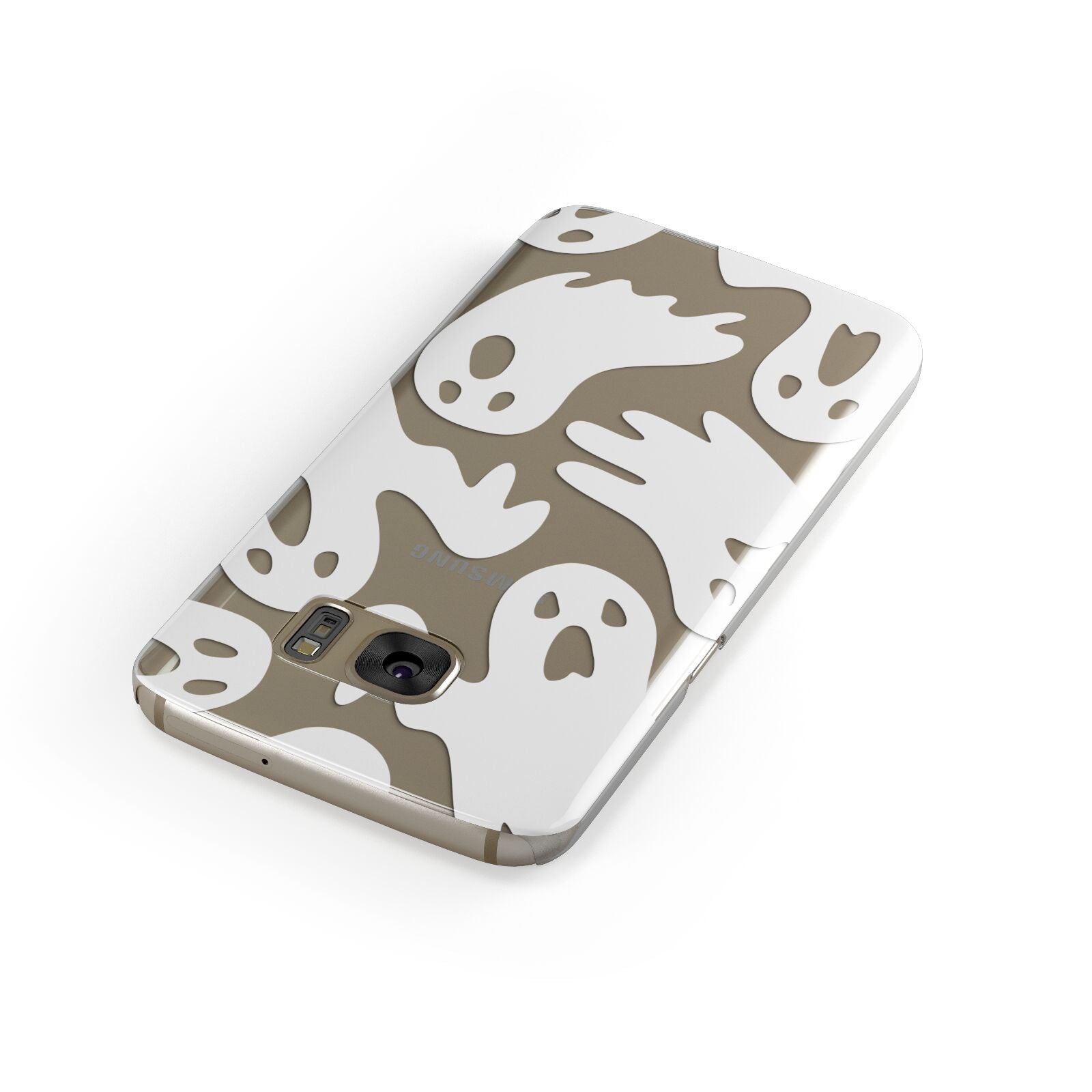 Ghosts with Transparent Background Samsung Galaxy Case Front Close Up