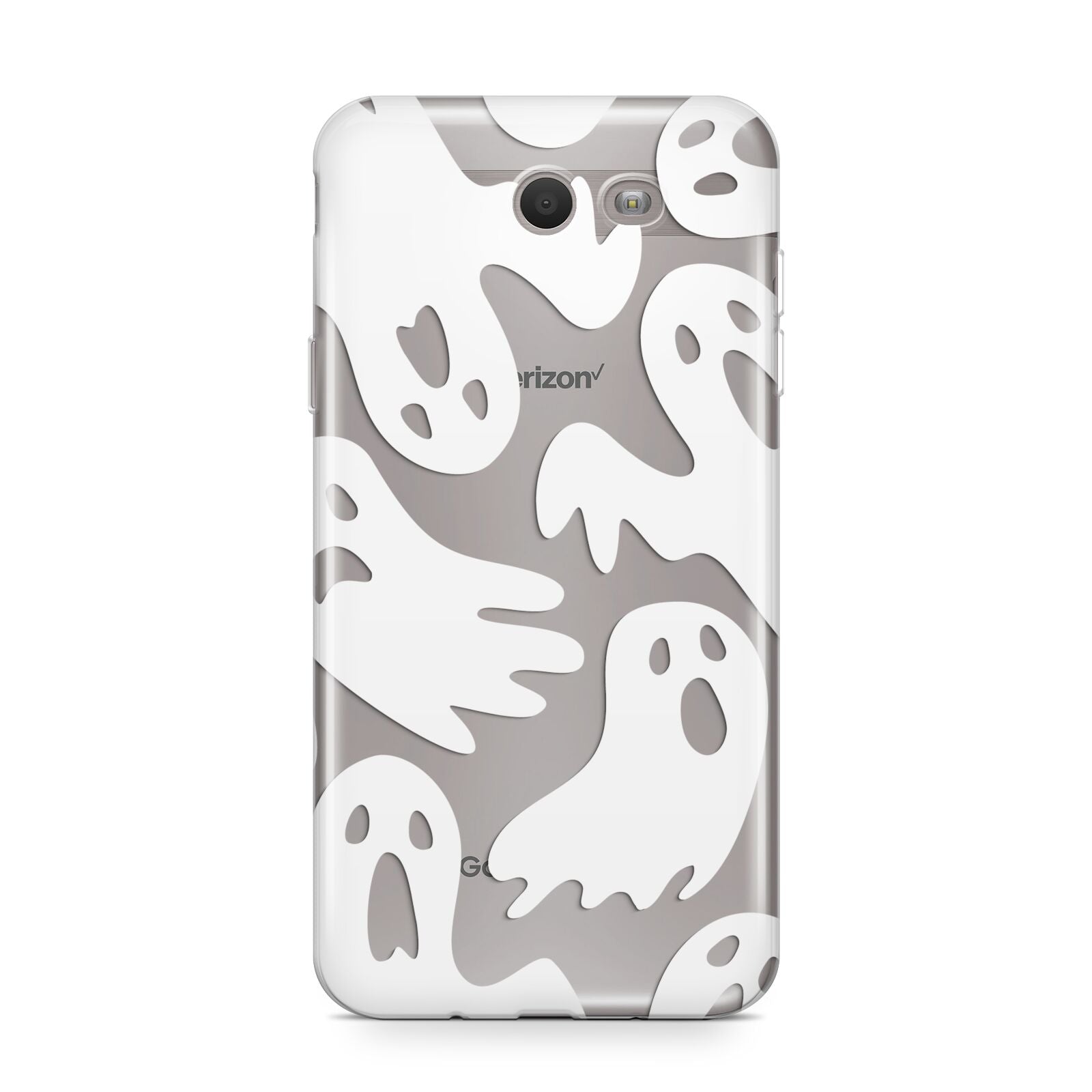 Ghosts with Transparent Background Samsung Galaxy J7 2017 Case