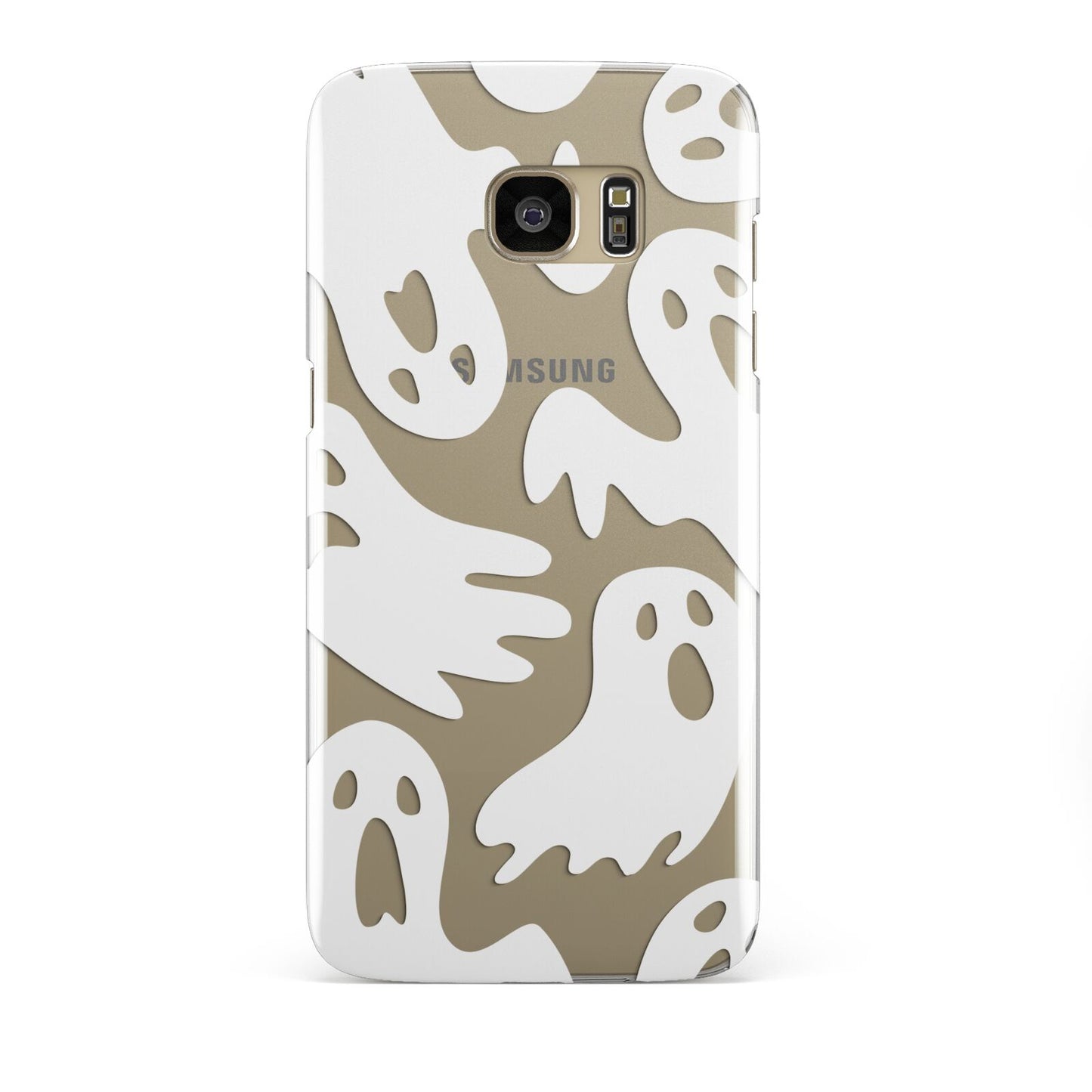 Ghosts with Transparent Background Samsung Galaxy S7 Edge Case