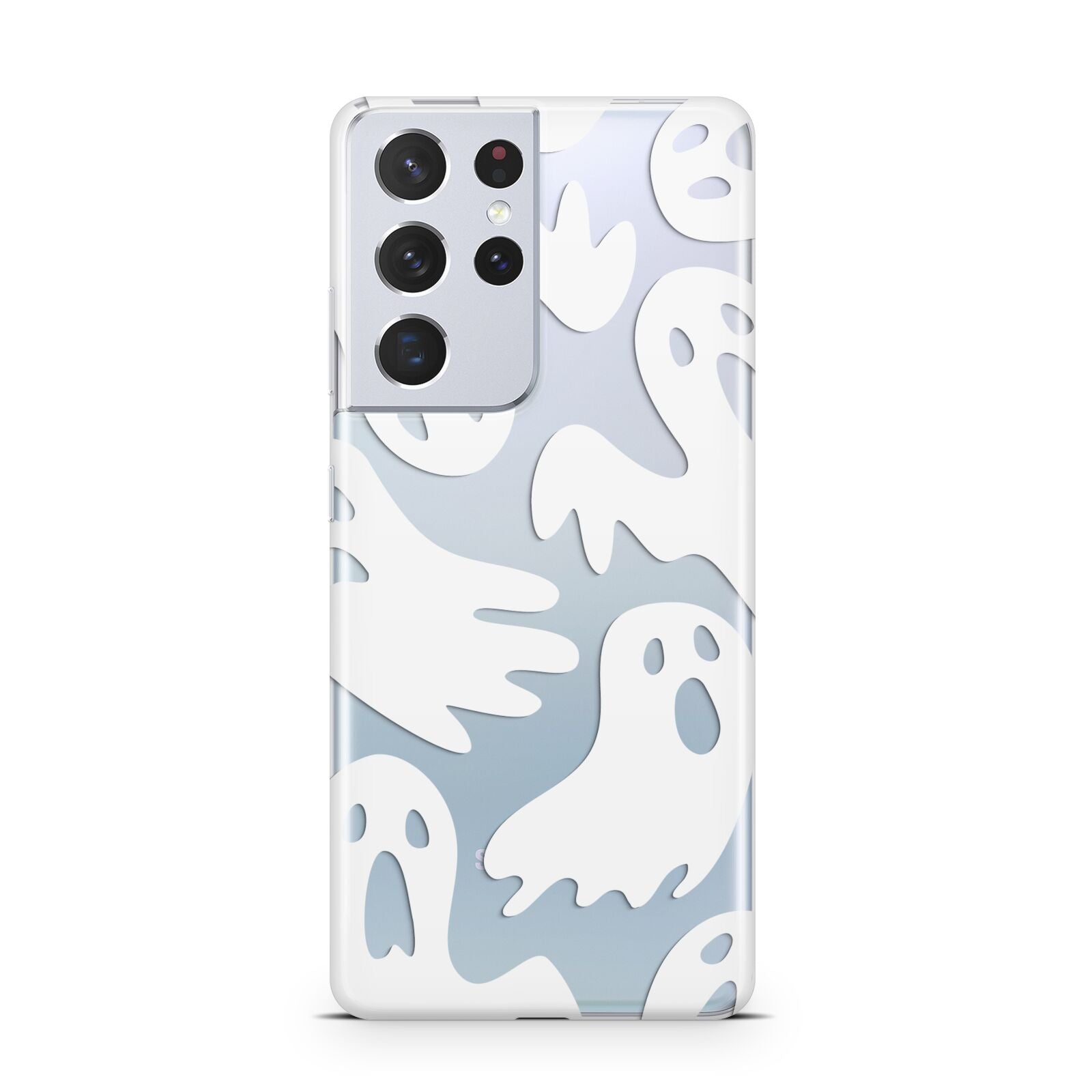 Ghosts with Transparent Background Samsung S21 Ultra Case