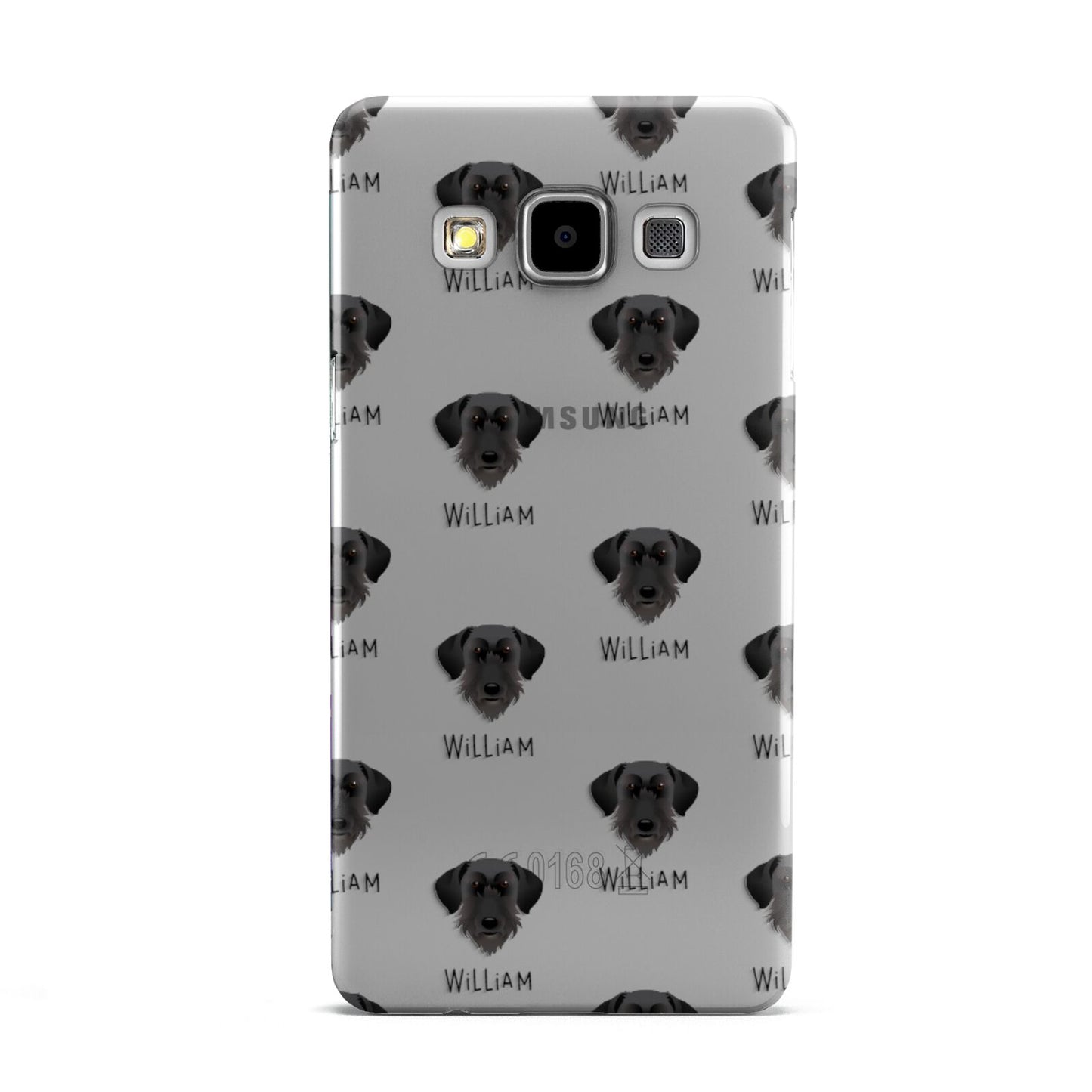 Giant Schnauzer Icon with Name Samsung Galaxy A5 Case