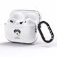 Giant Schnauzer Personalised AirPods Pro Clear Case Side Image