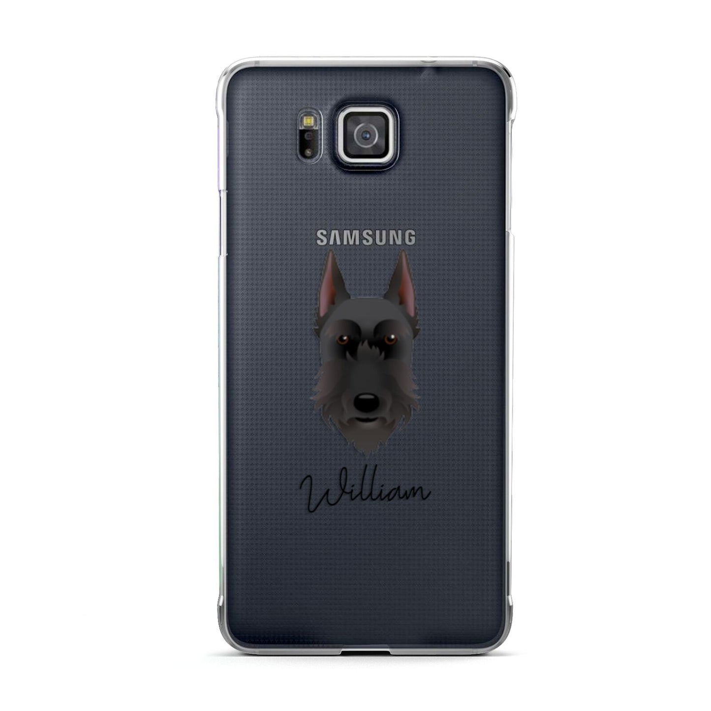 Giant Schnauzer Personalised Samsung Galaxy Alpha Case