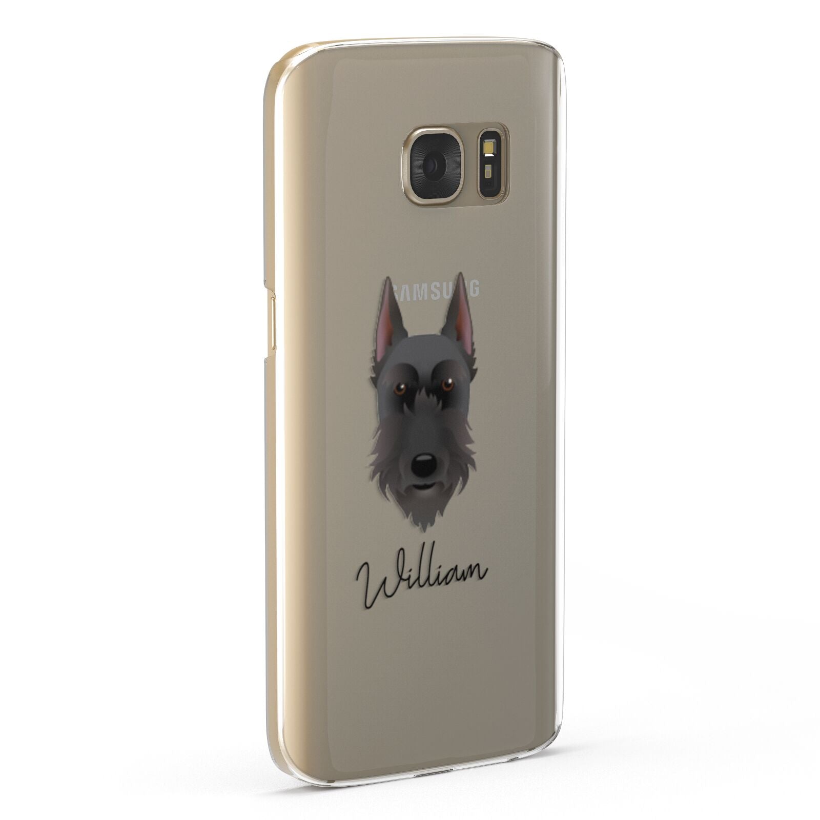 Giant Schnauzer Personalised Samsung Galaxy Case Fourty Five Degrees