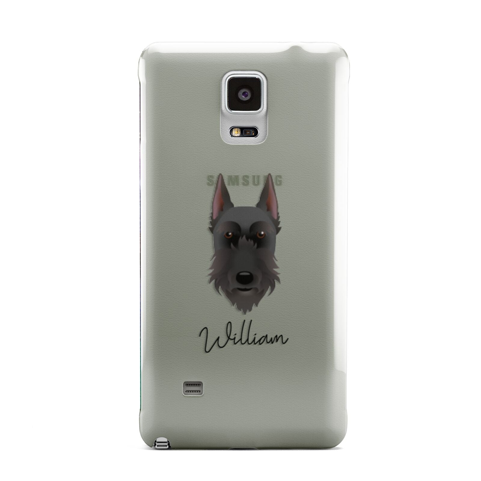 Giant Schnauzer Personalised Samsung Galaxy Note 4 Case