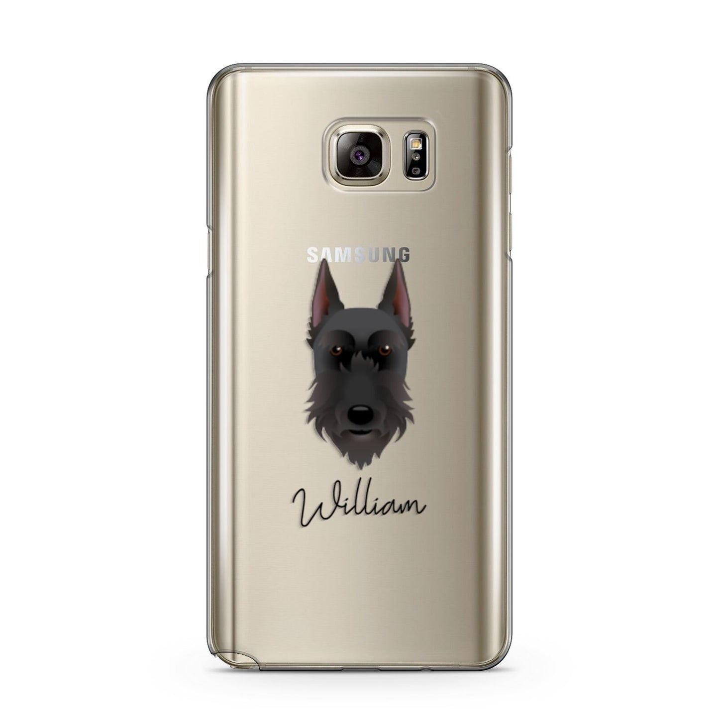 Giant Schnauzer Personalised Samsung Galaxy Note 5 Case