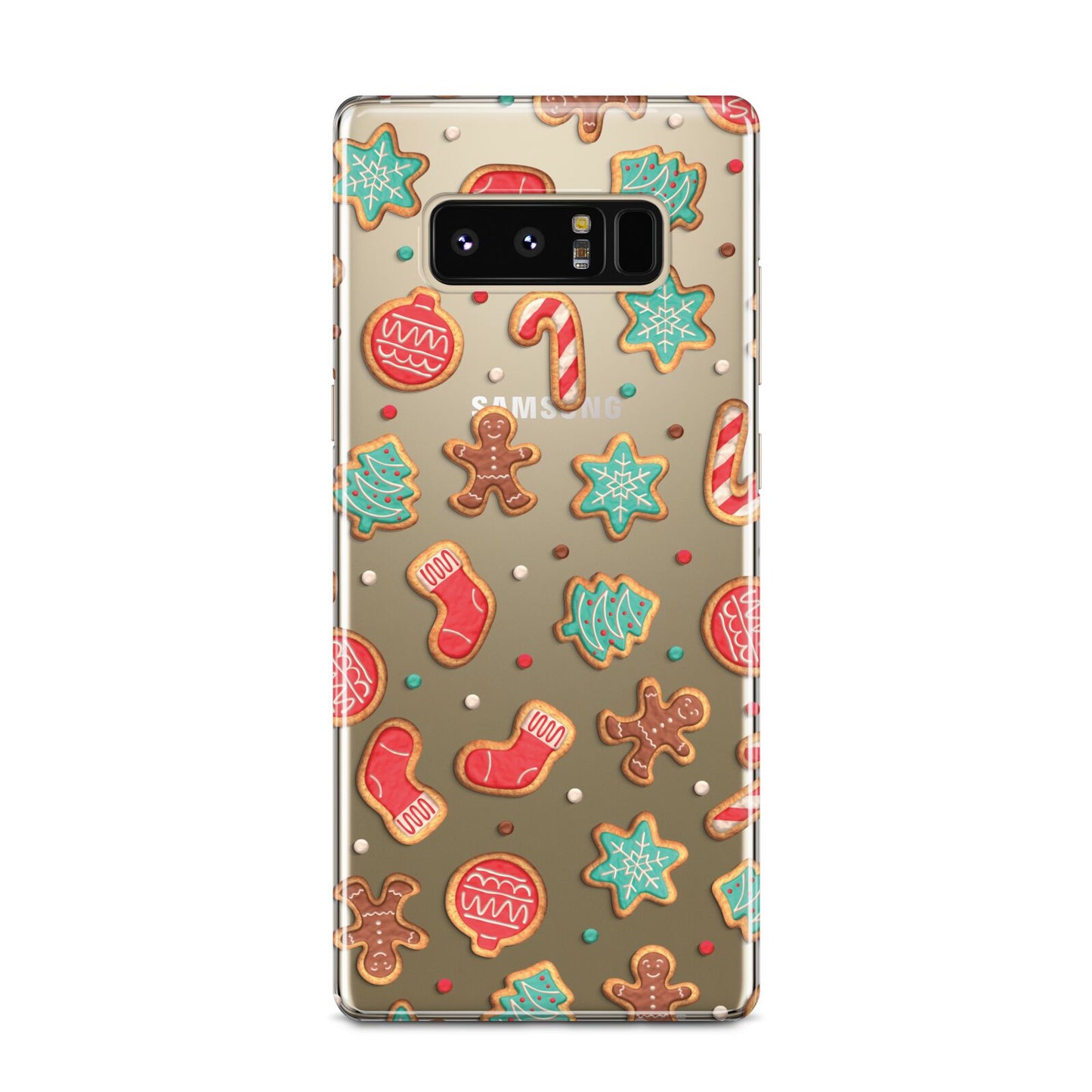 Gingerbread Christmas Samsung Galaxy Note 8 Case