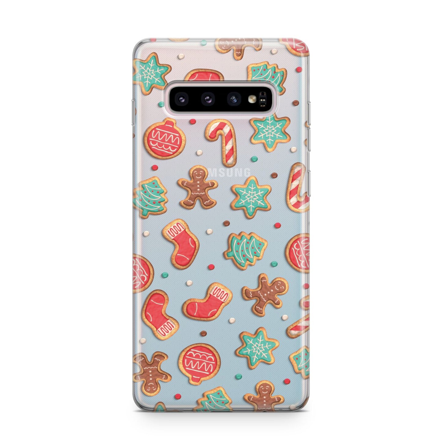 Gingerbread Christmas Samsung Galaxy S10 Plus Case