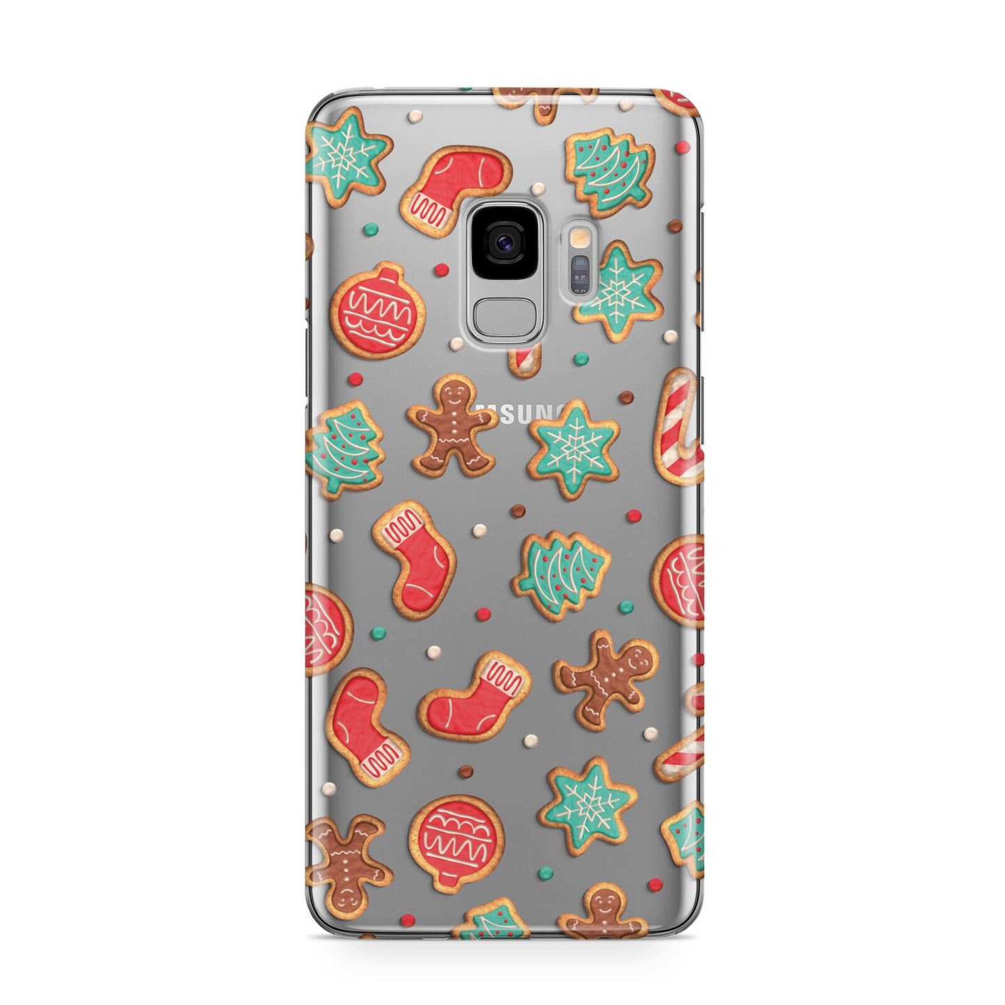 Gingerbread Christmas Samsung Galaxy S9 Case