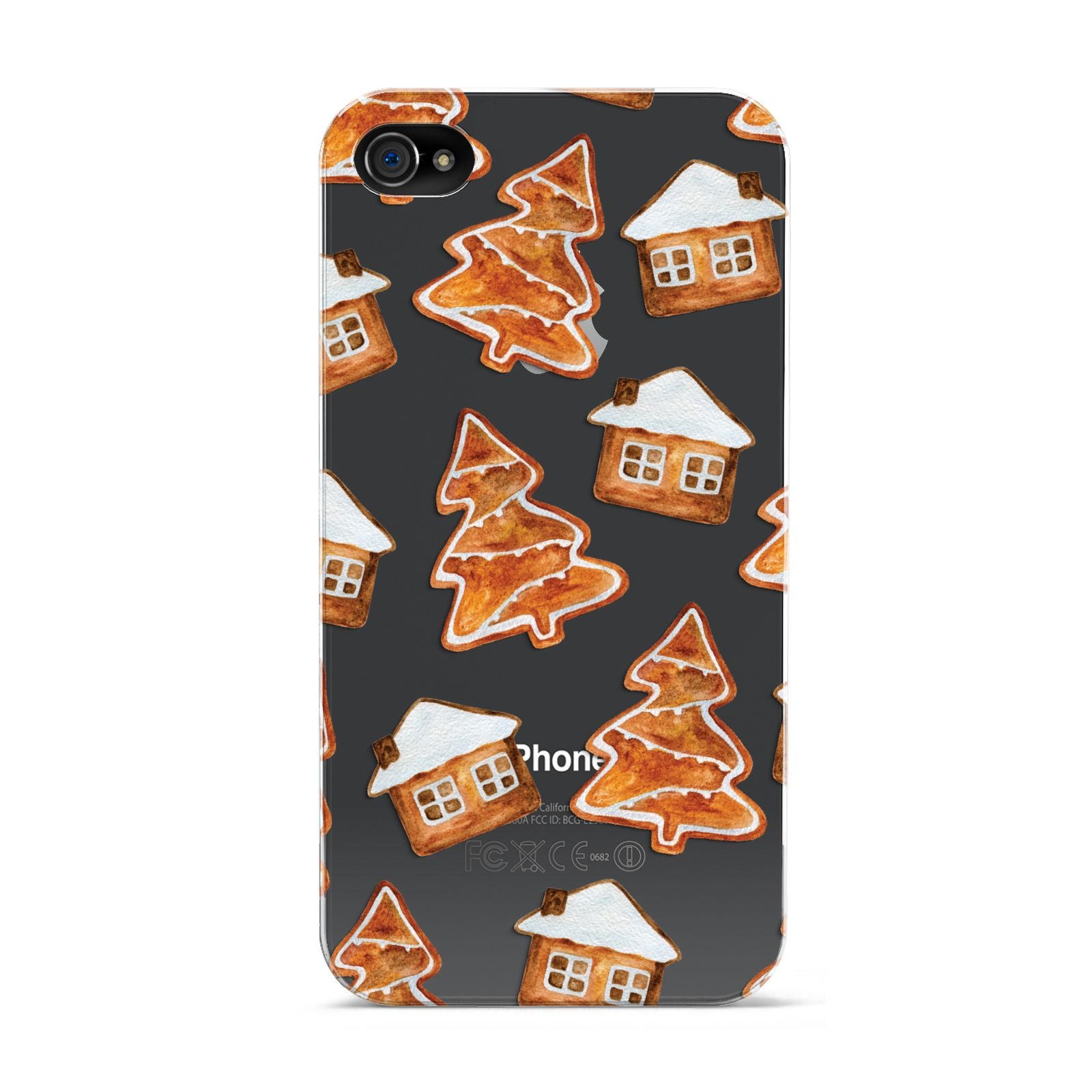 Gingerbread House Tree Apple iPhone 4s Case