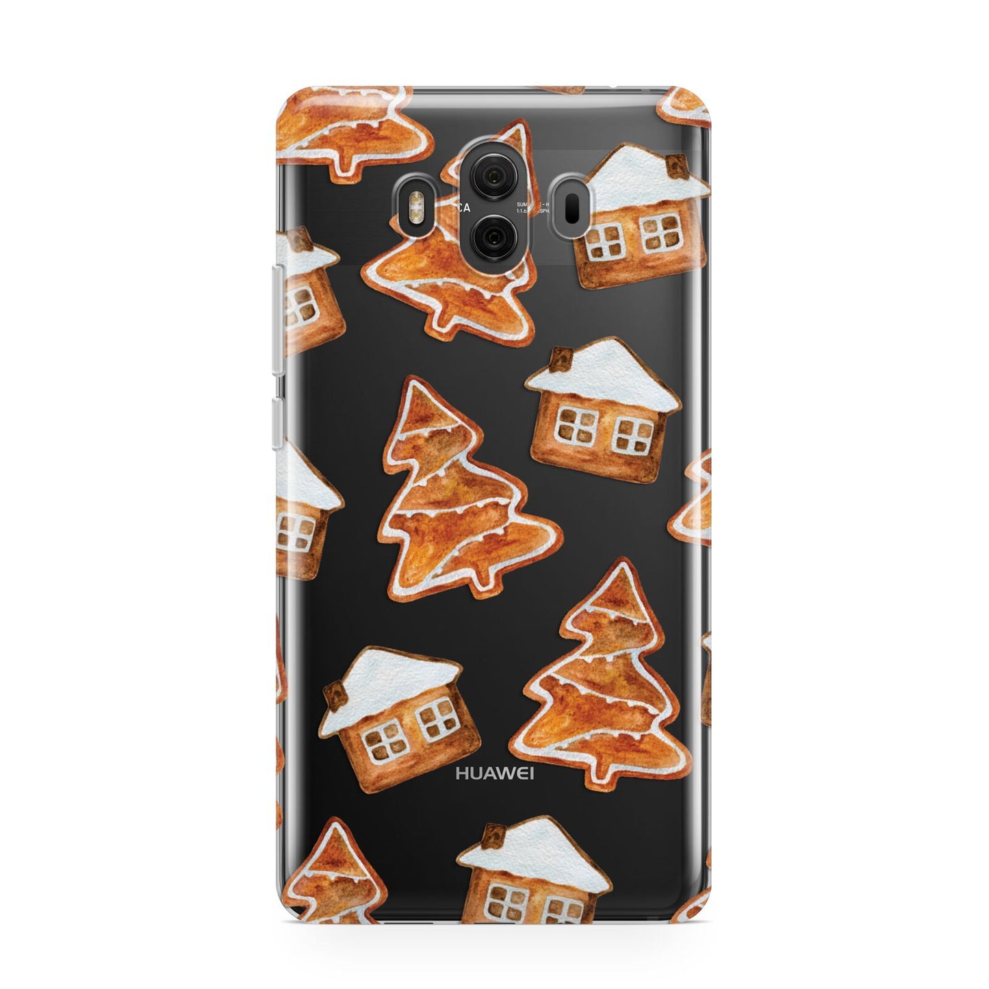 Gingerbread House Tree Huawei Mate 10 Protective Phone Case