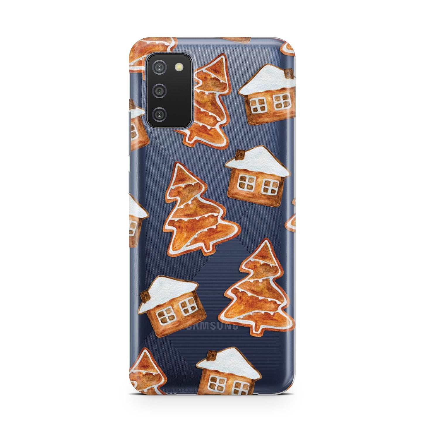 Gingerbread House Tree Samsung A02s Case