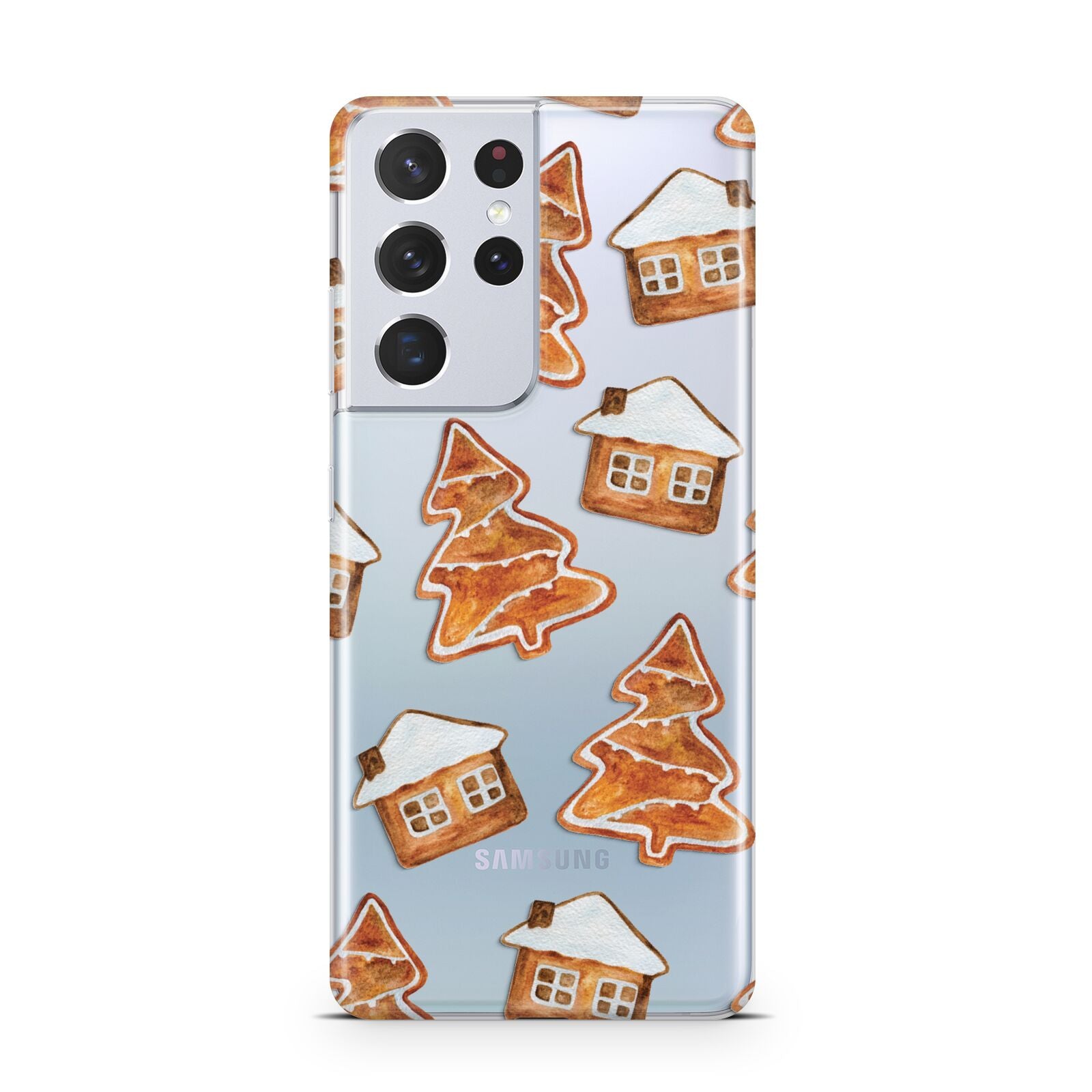 Gingerbread House Tree Samsung S21 Ultra Case