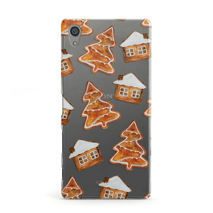 Gingerbread House Tree Sony Xperia Case