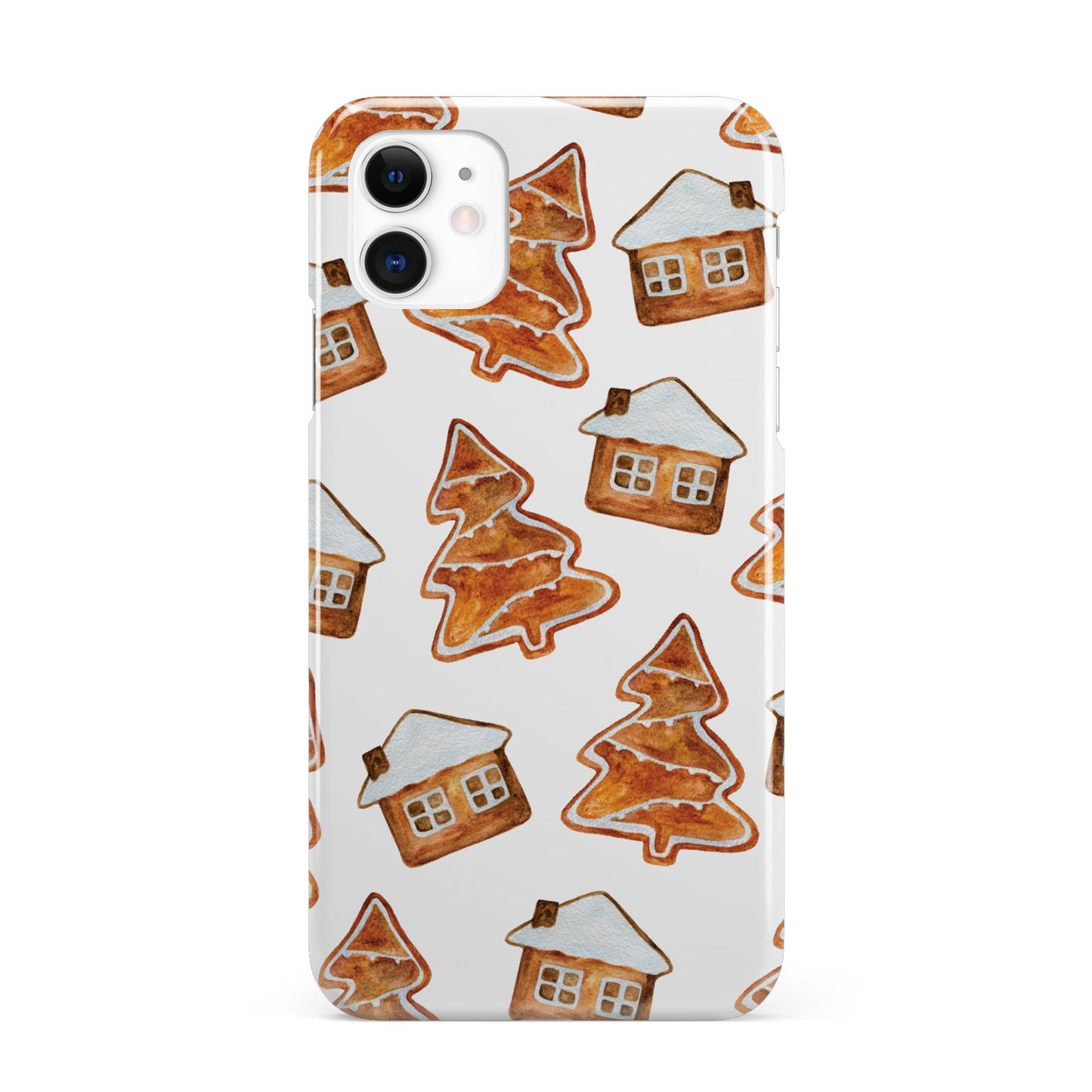 Gingerbread House Tree iPhone 11 3D Snap Case