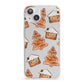 Gingerbread House Tree iPhone 13 Clear Bumper Case