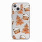 Gingerbread House Tree iPhone 13 TPU Impact Case with White Edges